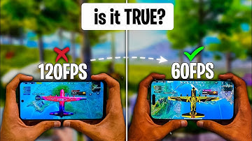 iPhone 60fps is Better Than Android 120fps!
