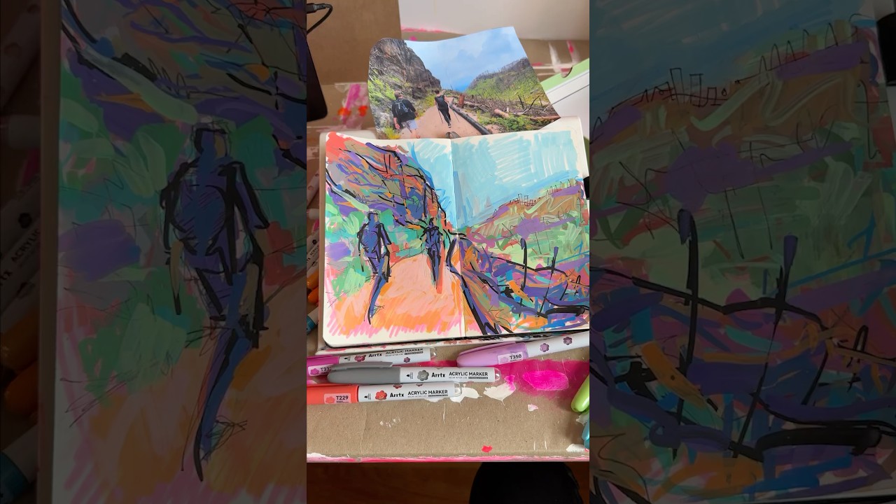 Can I make a Landscape with Scribbles? 