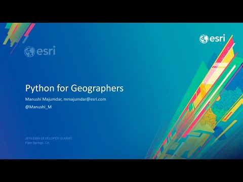 Python for Geographers