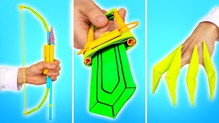 Ninja Origami Toys! Awesome Cardboard And Paper Toys