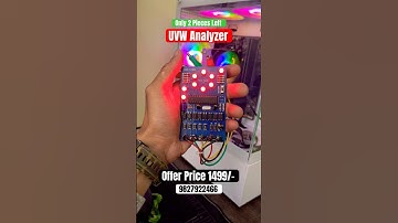 #UVW Offer Price 1499/- #smartUVW #uvwtester #inverterAc #Repair #Tool #ytshorts #shorts #pcbrepair