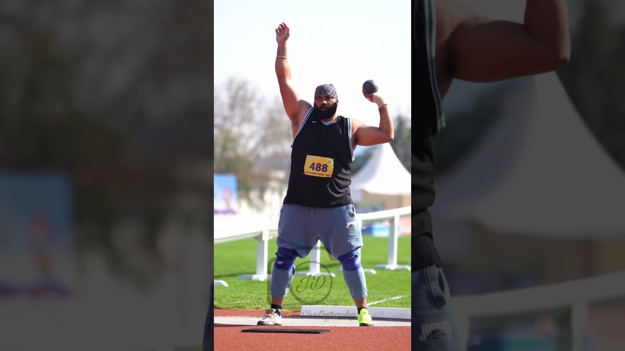 JD 171 - Tejinder Singh Toor National Record Holder of Men’s Shotput 
