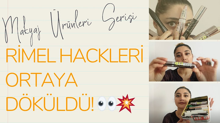 RİMELDEN MAKYAJ DERSİ ALDIM😱 Rimel Oyununuzu Değiştirin!  Maskara Tüyoları MASCARA HACKS senemgozde