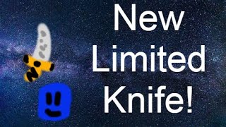 Crafting The New Limited Knife Roblox Seconds Till Death Youtube - stella w knife dead body and blood roblox