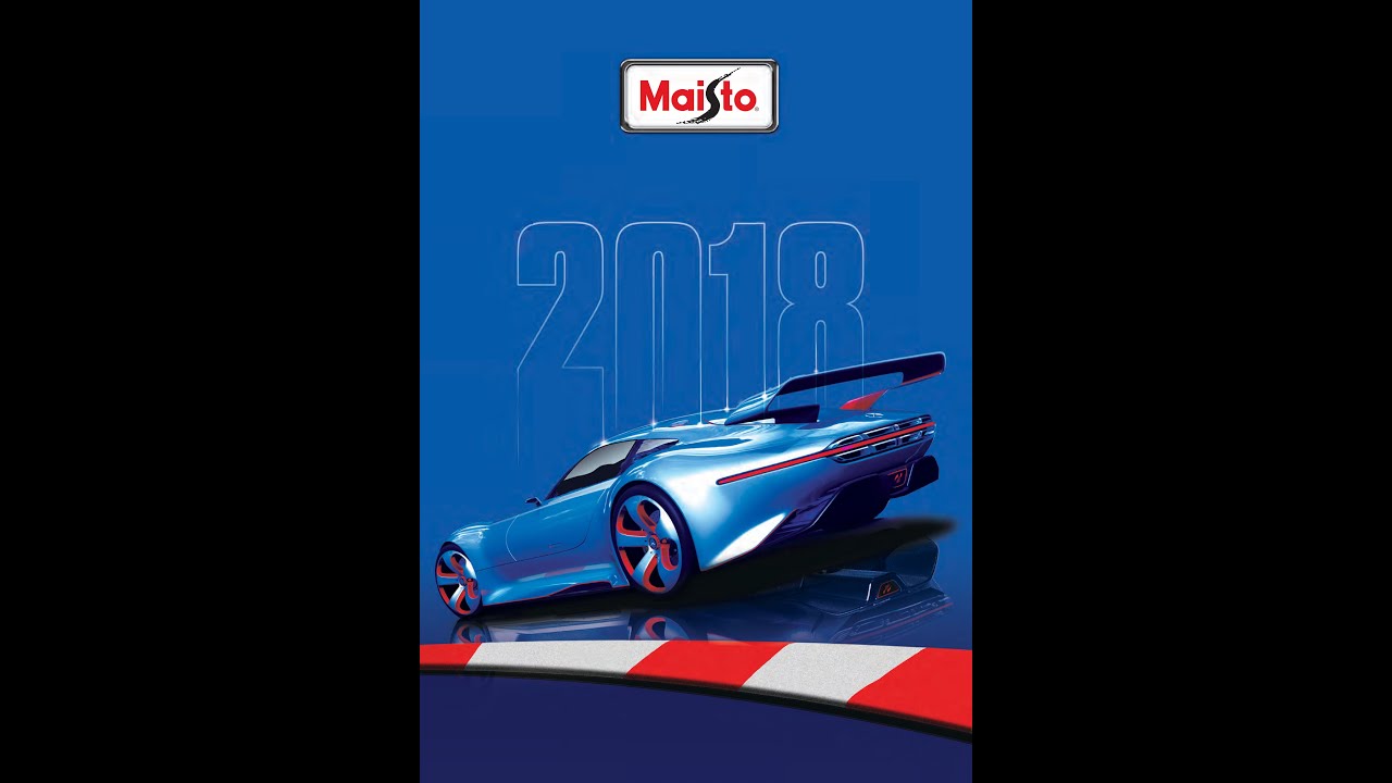 Maisto 2018 Catalogue Katalog
