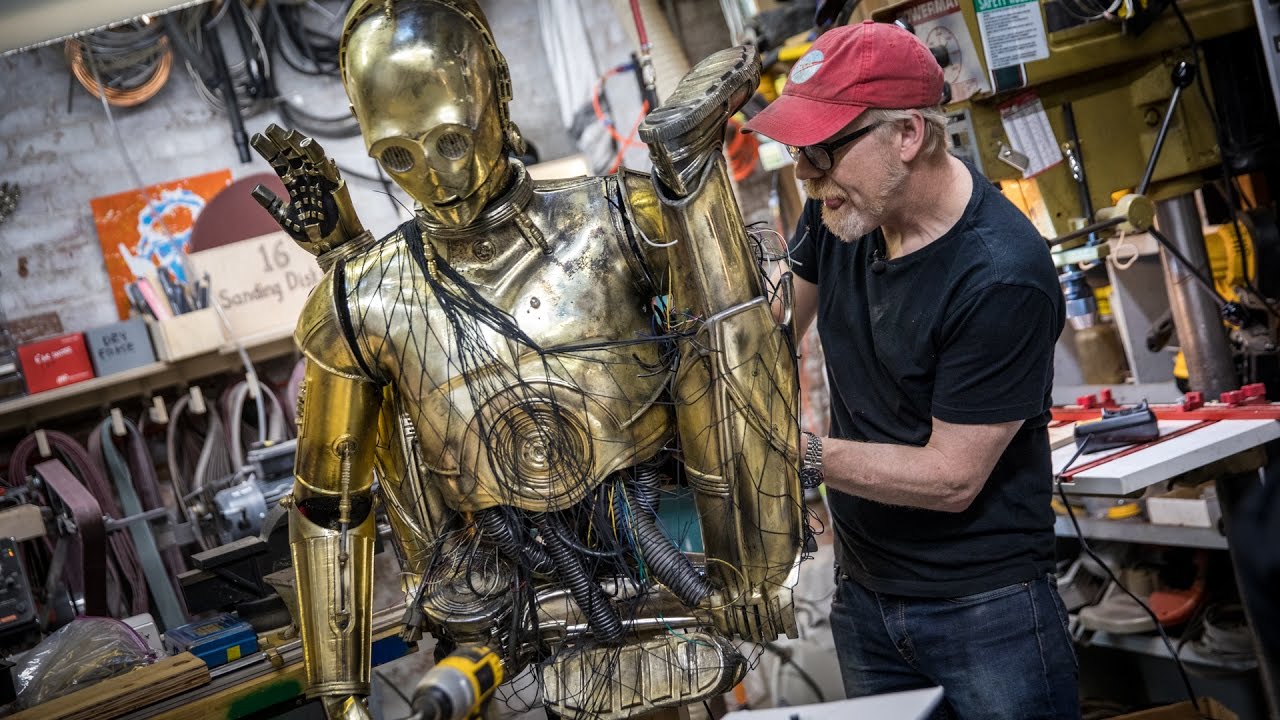 Adam Savage's One Day Builds: Chewbacca and C-3PO!