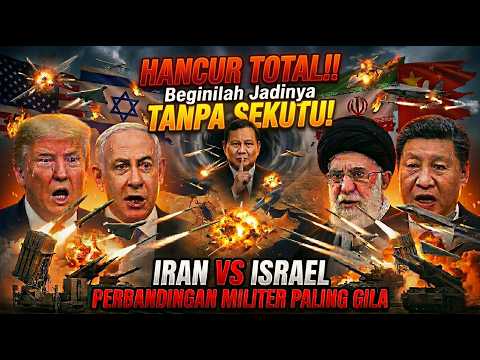 😱 AMERIKA LELAH!! TANPA SEKUTU IRAN VS ISRAEL - Siapa yang Hancur Duluan?