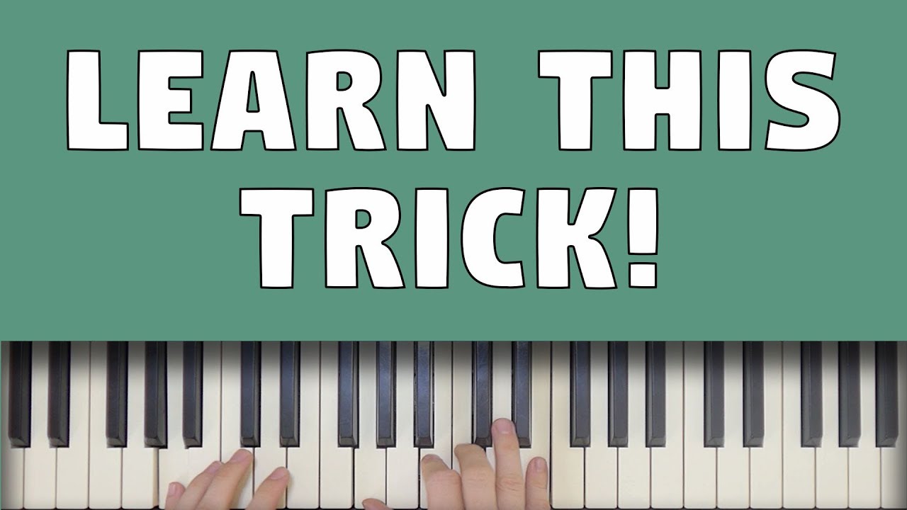 Use This Trick In Your Next Piano Solo - YouTube