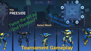 Mech Arena: But Combined Kills of 2nd & 3rd Position