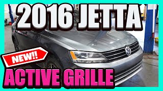 2016 jetta Active Grille Shutter Install