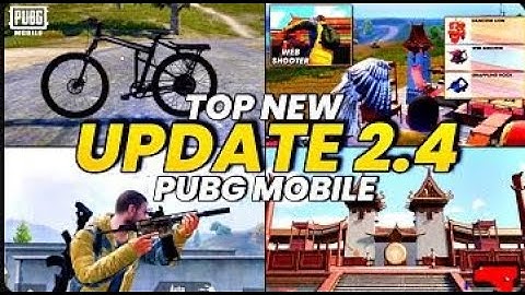 PUBG 2.4 UPDATE PATCH NOTES|PUBG MOBILE 2.4 UPDATE NEW FEATURES |2.4 UPDATE IS COMING@FarooqAhmadYT