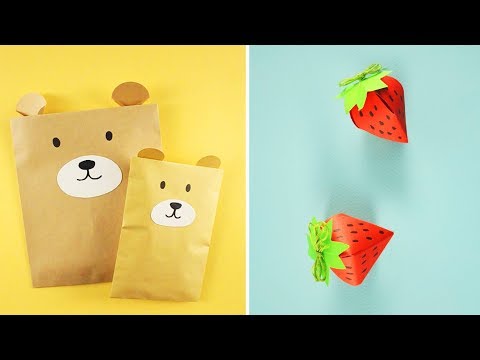 LIFE HACKS and DIY with paper for kids - Easy Crafts for kids