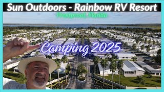 TOUR of Sun Outdoors Rainbow RV Resort | Frostproof Florida