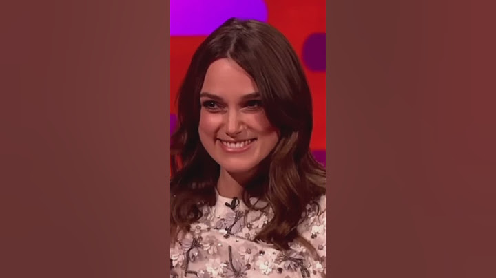 Keira Knightley Talks Sex Scenes | The Graham Norton Show