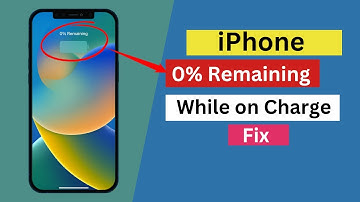 iPhone 0% Remaining on Charging ! Fix Charging stuck on 0% tested.