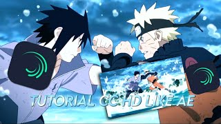 TUTORIAL CC HD EDGY ROTATE AMV | ALIGHT MOTION(free preset xml)