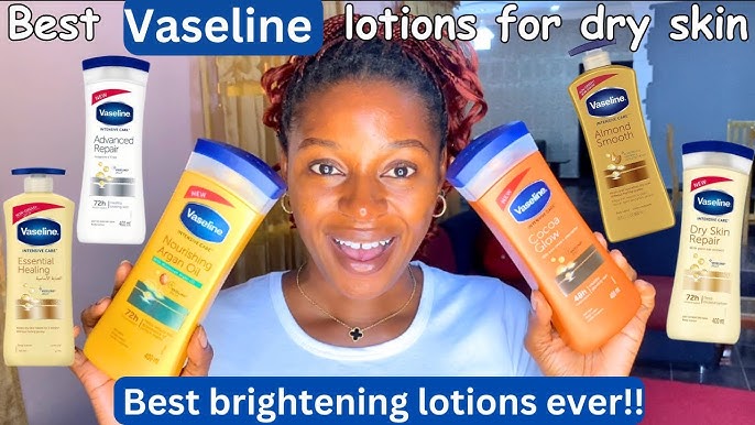 The best ever brightening lotions for massive skin glow💯 Vaseline gluta-hya  lotion review 