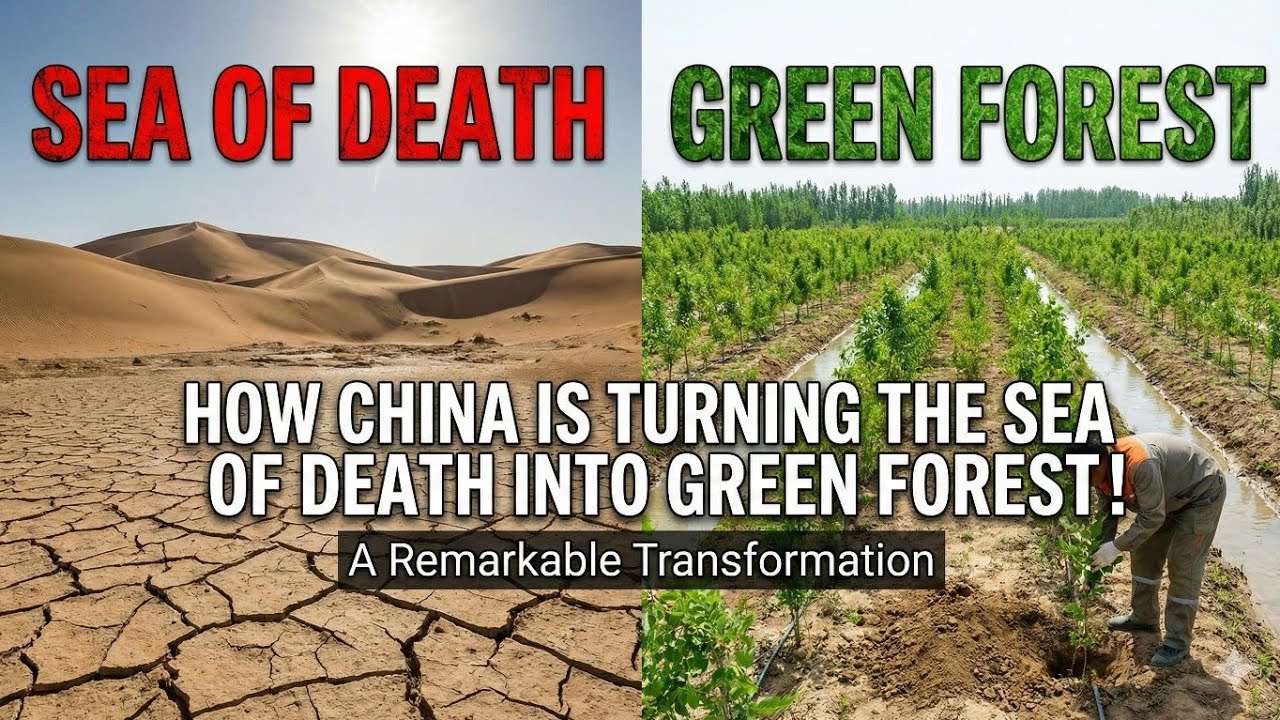 How China Is Turning The Sea Of Death Into Green Forest how-china-is-turning-the-sea-of-death-into-green-forest