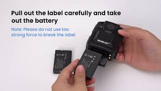 BOBLOV Q&A : How to Replace Battery of D7 Body Camera