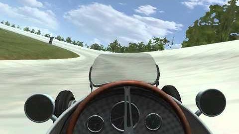 {rFactor} Grand Prix 1937 - A lap with the Mercedes W125 in Brooklands GP