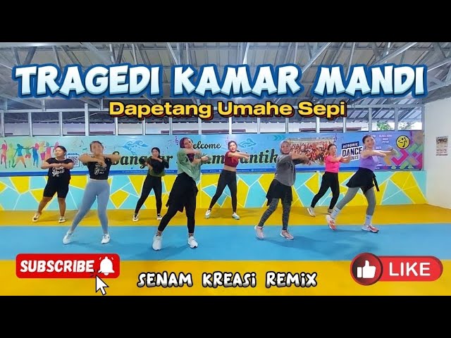 TRAGEDI KAMAR MANDI || DAPETANG UMAHE SEPI || SENAM KREASI REMIX || SS CANTIK class=