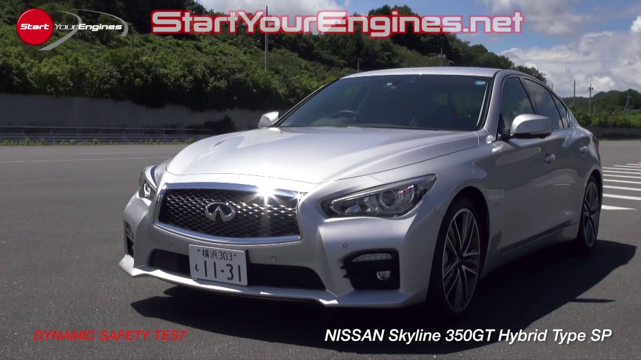 メルセデス ベンツc0アバンギャルド Vs 日産スカイライン350gtハイブリッドタイプsp 加速 減速編 Dst 069 01 02 Youtube