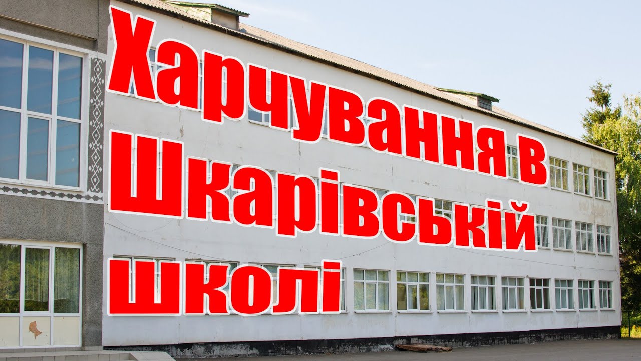 Харчування в Шкарівській школі, довезення дітей у міські гуртки та функціонування стадіону