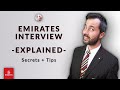 ✈️ Complete Emirates Cabin Crew Interview 2021: Assessment + Interview + Real Examples