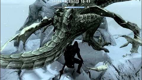 Skyrim glitch/bug to reach 100 sneak SUPERFAST