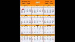 Shwe Myanmar Calendar - Android screenshot 5