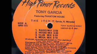 Tony Garcia Featuring Phantom House ‎– The Itch (Club Mix) Vinyl Rip