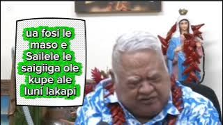 Ua le gofogofo lelei Sailele le kuai ga saigi le kupe ale Iugi Lakapi.
