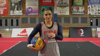 Hortense Limousin championne du monde de basket 3X3 - Défi faites vos jeux avec lUgsel