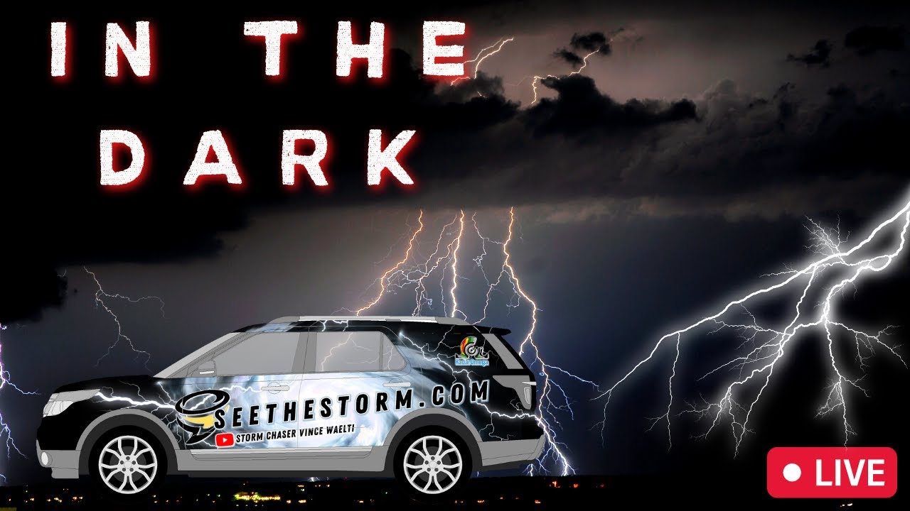LIVE Severe Storms Are Likely in Oklahoma! Storm Chasing Night Edition ...