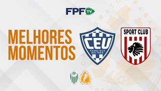 UNIÃO 2X0 SPORT CLUB | MELHORES MOMENTOS | TERCEIRONA 2026 | RODADA 6
