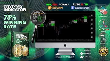 Cryptex Indicator- Buy/Sell Signals- Bitcoin & Ethereum Signals-[Auto SL & TP]