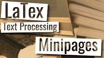 Latex Playlist - Minipages
