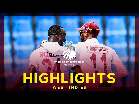 Highlights | West Indies v Bangladesh | Bowlers Give WI the Edge! | 1st Test Day 1