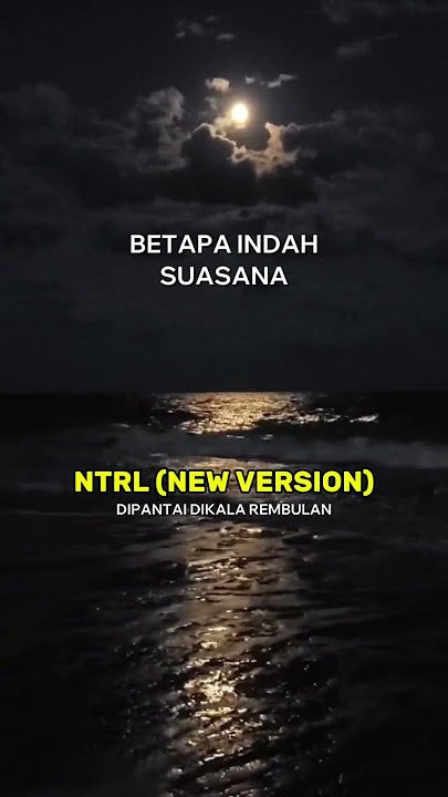 🔥NTRL || NEW VERSION #netral #ntrl #musik #liriklagu #pantai