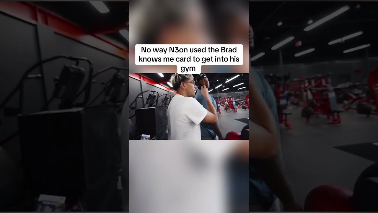 No Way N3on Used The Brad Knows Me Card To Get Into His Gym N3onclips Bradleymartin