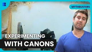 Battle of the Cannonballs! - Mythbusters - S07 EP29 - Science Documentary