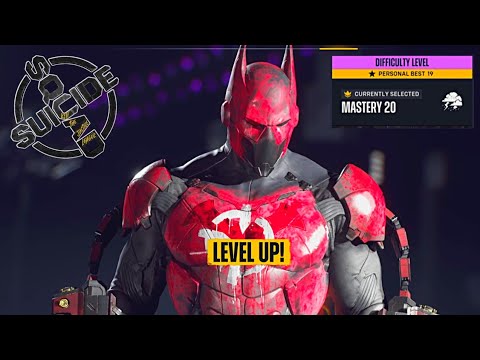 Mastery Level 20 Incursion | Suicide Squad: Kill The Justice League Trophy Guide [4K 60ᶠᵖˢ ✔]