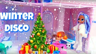 Cookie Swirl C Cookie Barbie + Blind Bags at OMG LOL Surprise Winter Disco Chalet House