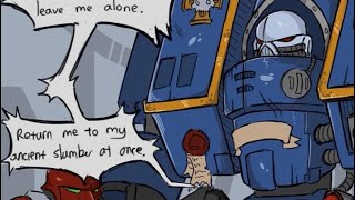 Zoomer Primaris Vs Boomer Dreadnought Warhammer 40K Comic Dub