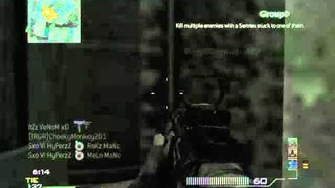 Modern Warfare 3 random stuck Semtex Double kill