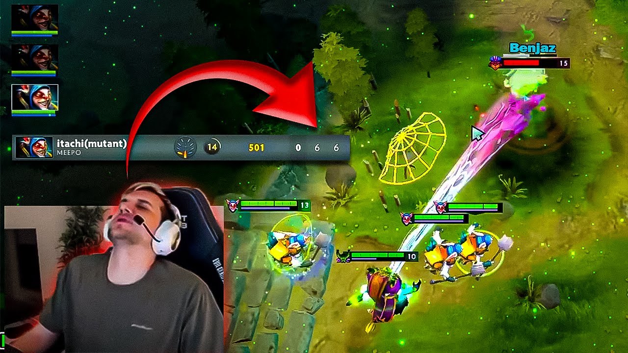 Arteezy Desafía los Límites jugando Meepo | Dota 2