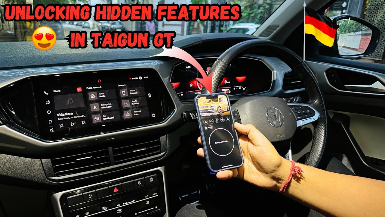 UNLOCKING NEW Hidden Features In Volkswagen Taigun GT YouTube unlocking-new-hidden-features-in-volkswagen-taigun-gt-youtube