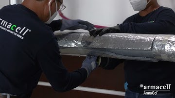 ArmaGel ™ DT straight pipe application