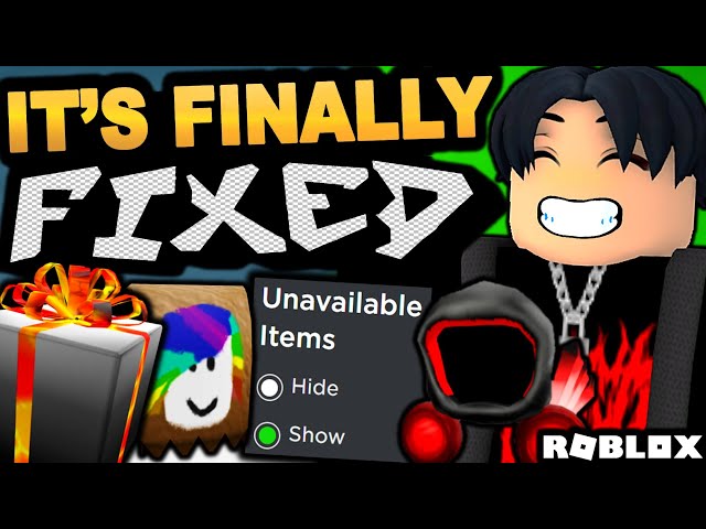 THE WHOLE ROBLOX AVATAR SHOP WENT OFF-SALE? WHAT!? 