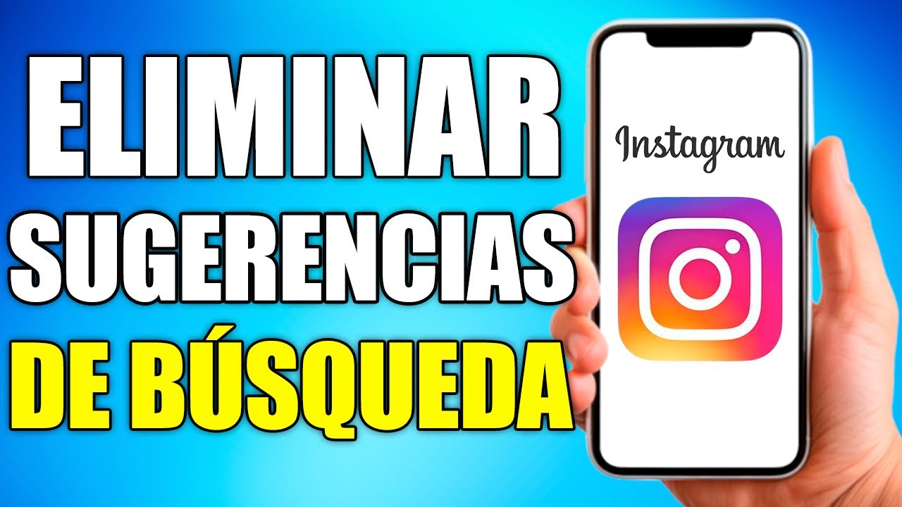 Cómo BORRAR las SUGERENCIAS en INSTAGRAM